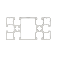 10-4590-0-1500MM MODULAR SOLUTIONS EXTRUDED PROFILE 45MM X 90MM, CUT TO THE LENGTH OF 1500 MM